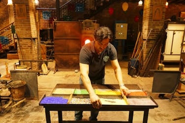 Murano Glass Working Demonstration at The Glass Cathedral